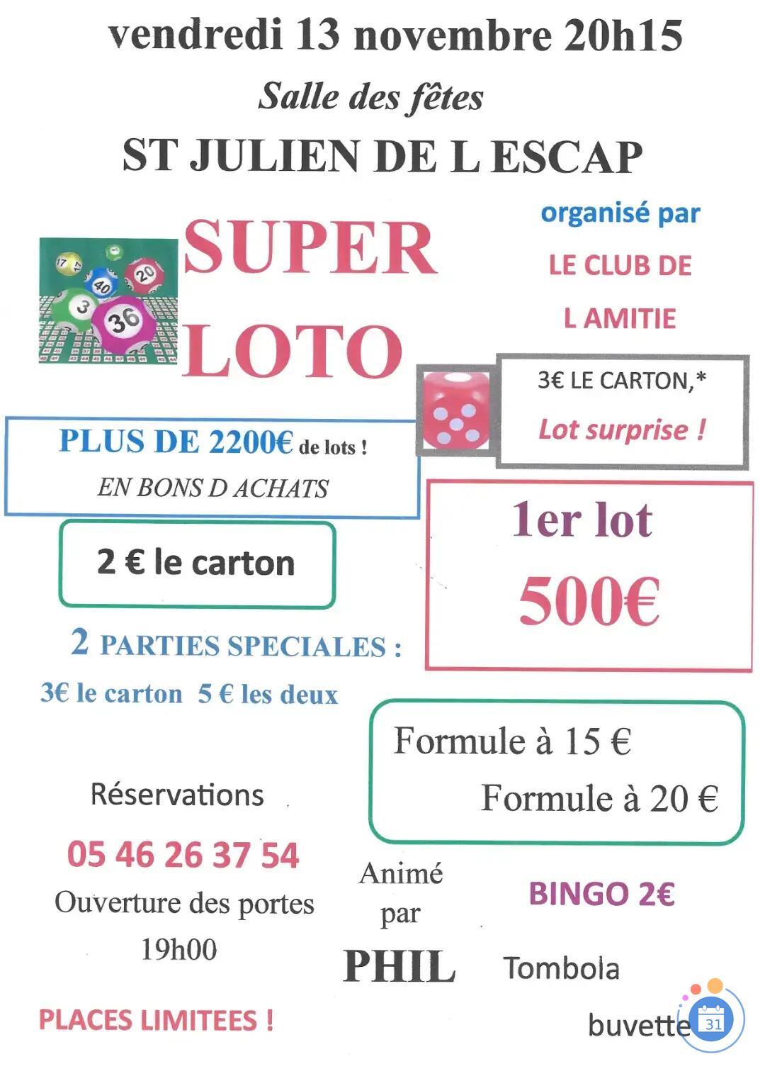 Image loto du club de l amitié animé par Phil (photo 1)