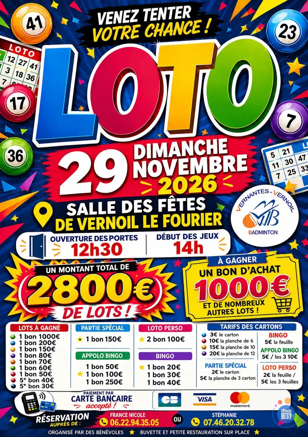 Image Loto a vernoil (photo 1)