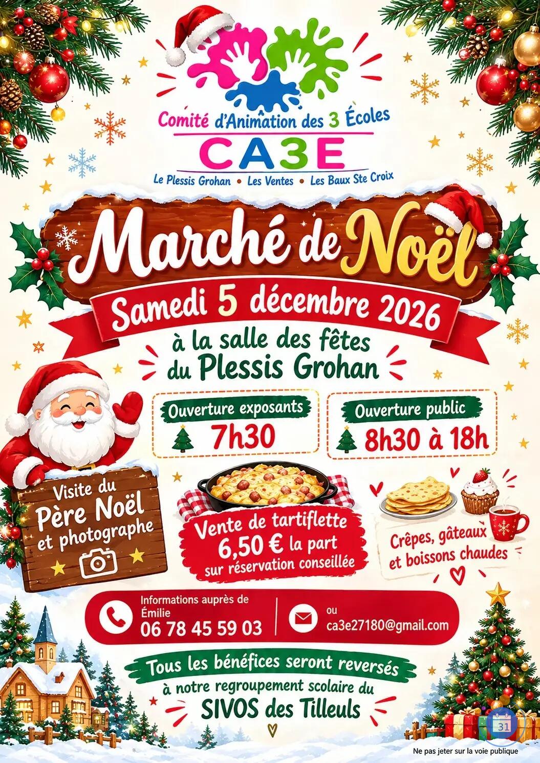 Image Marché de Noël du CA3E (photo 1)