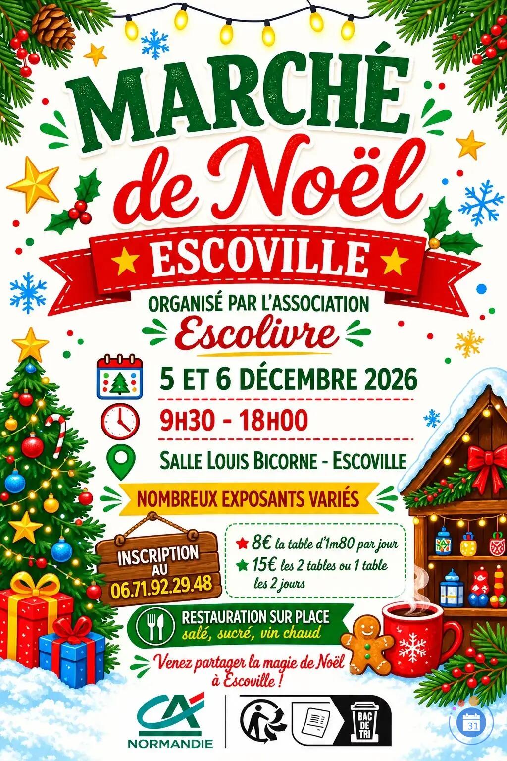 Image Marché de Noël Esccoville (photo 1)