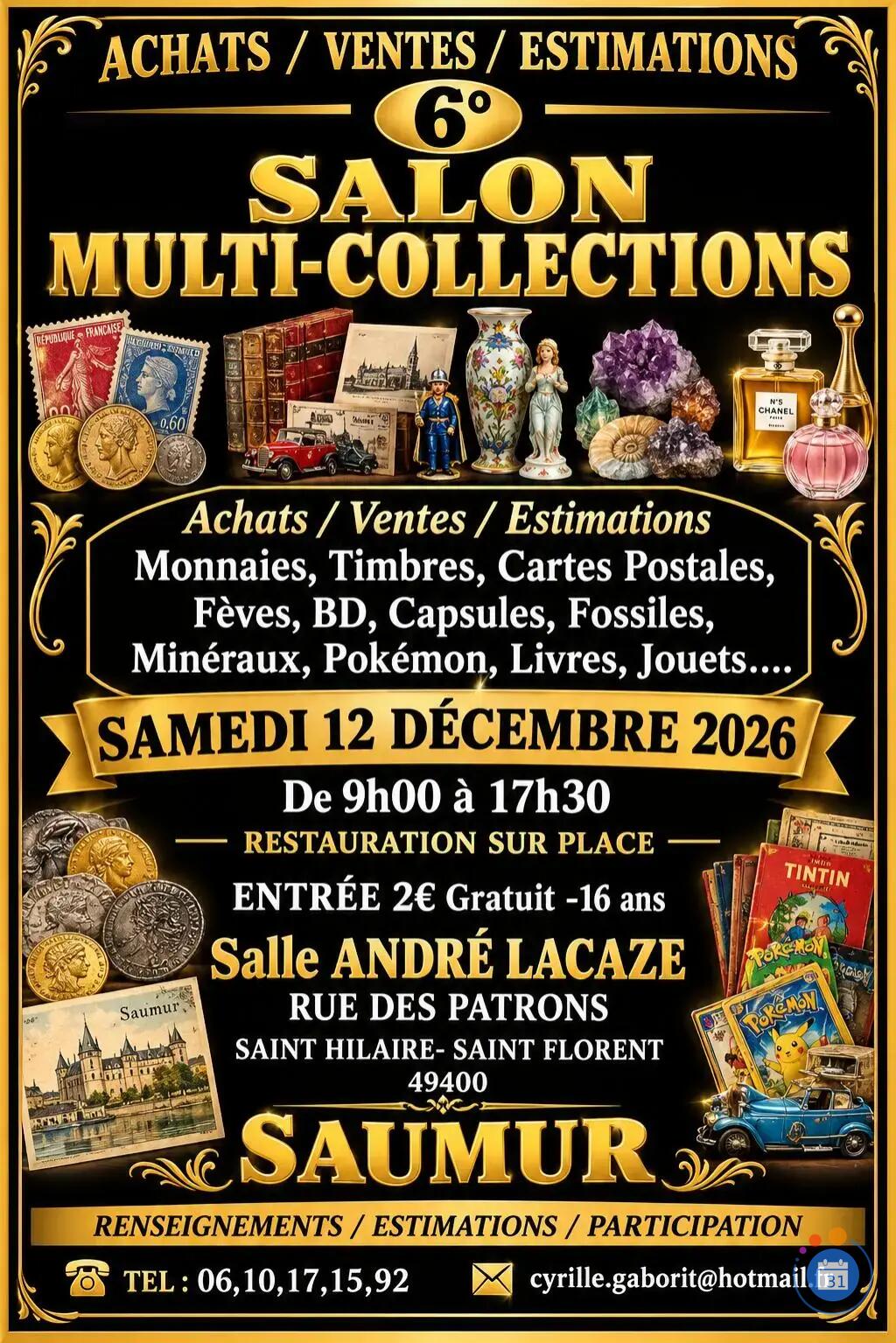Image 6 SALON ARTS ET MULTI-COLLECTIONS (photo 1)