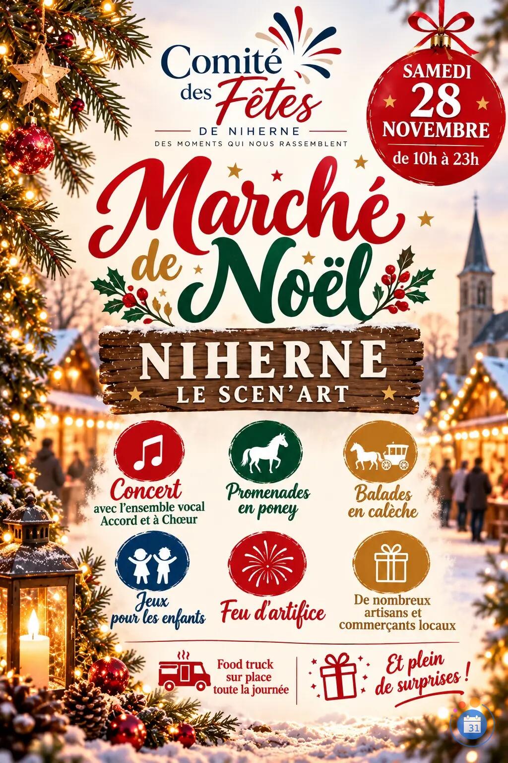 Image Marché de Noël de niherne (photo 1)