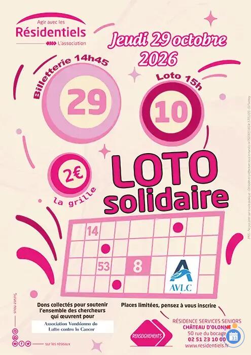 Image Loto solidaire aux Résidentiels ! (photo 1)