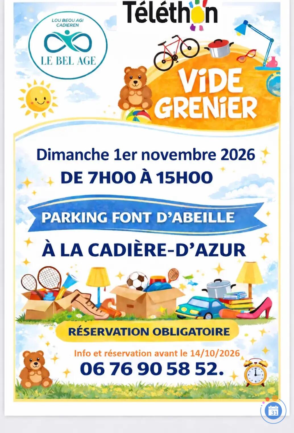 Image Vide grenier du Téléthon (photo 1)