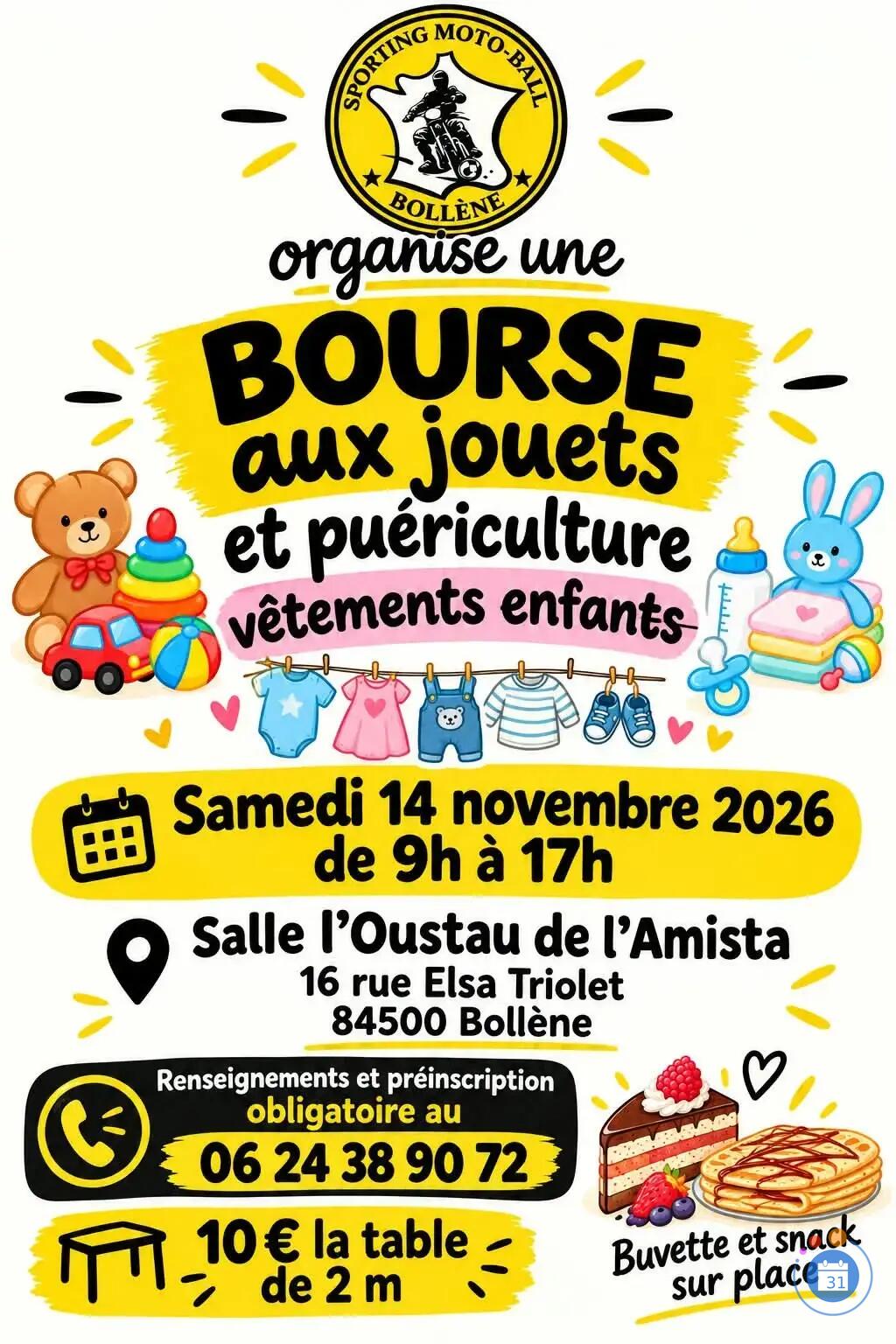 Image Bourse aux jouets, puériculture et vêtements enfants (photo 1)