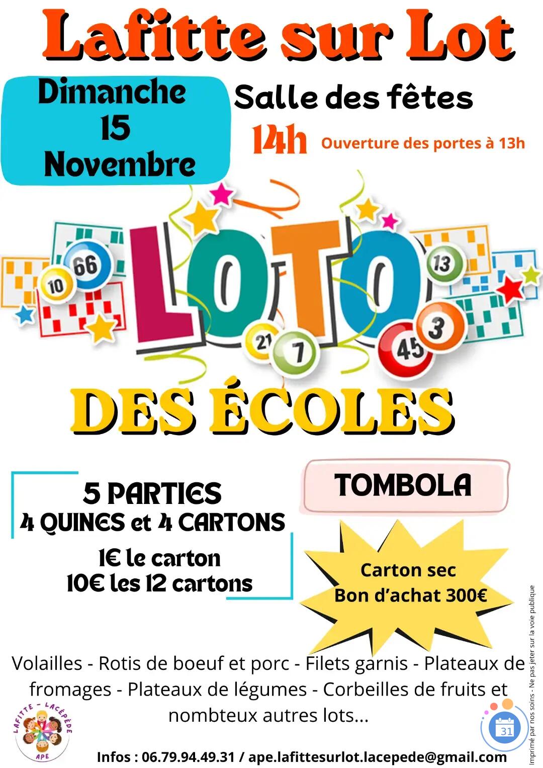 Image Loto des Ecoles (photo 1)