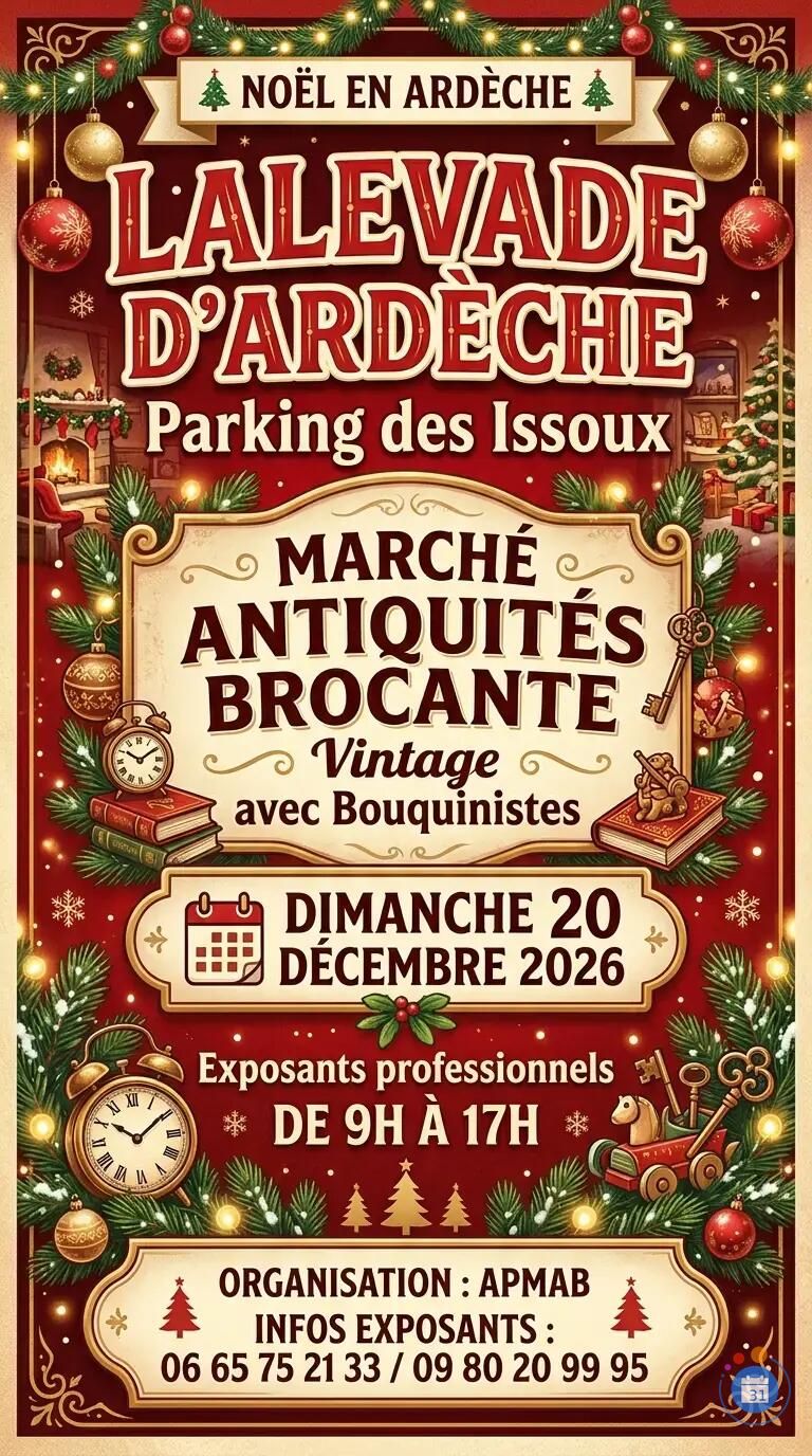 Image Marché ANTIQUITES BROCANTE, VINTAGE avec Bouquinistes (photo 1)