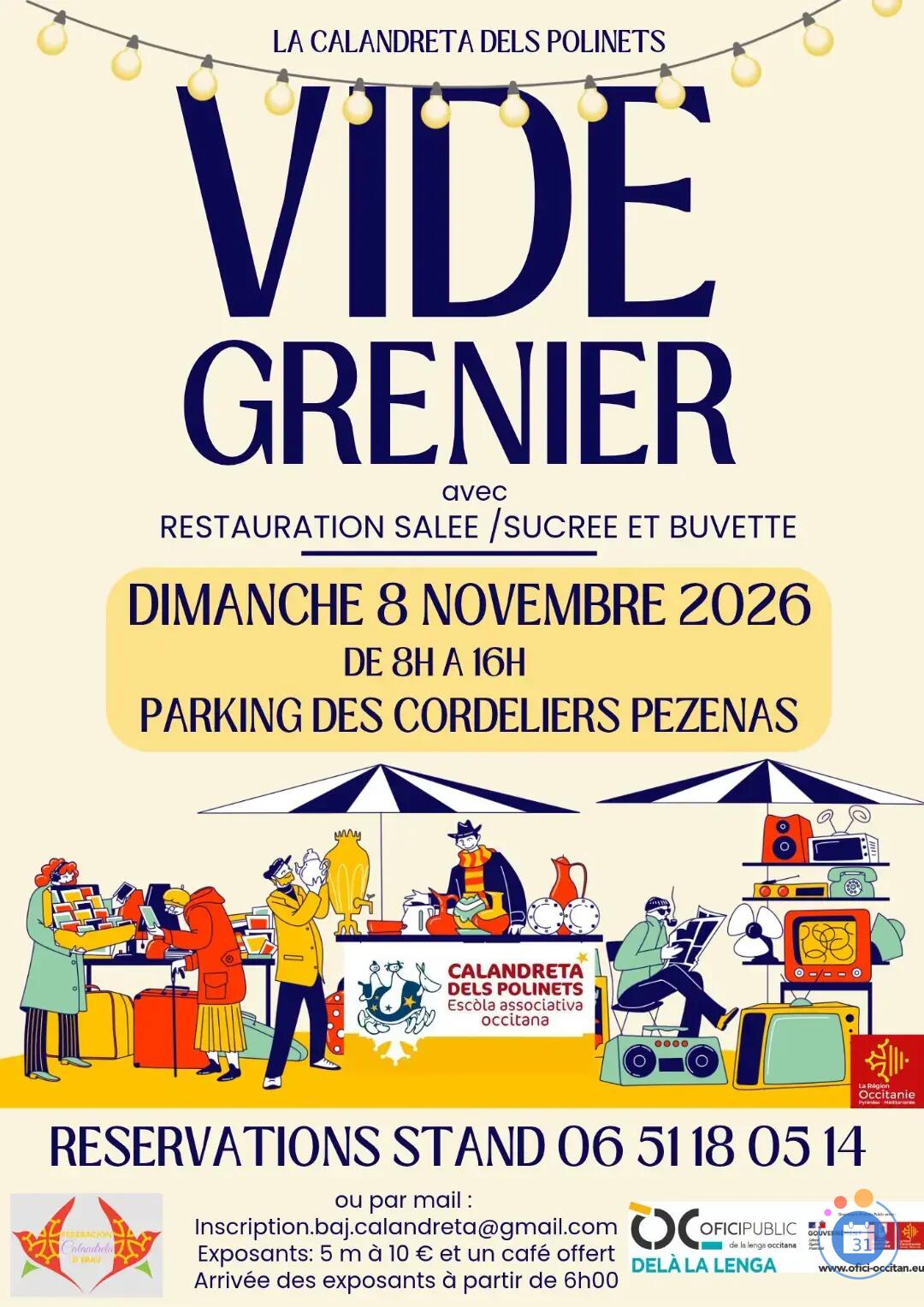 Image Vide Grenier à Pézenas (photo 1)
