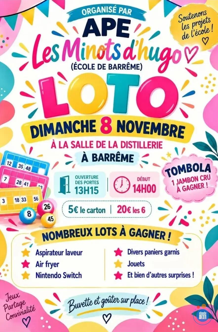 Image Loto des Minots d'Hugo (ape) (photo 1)