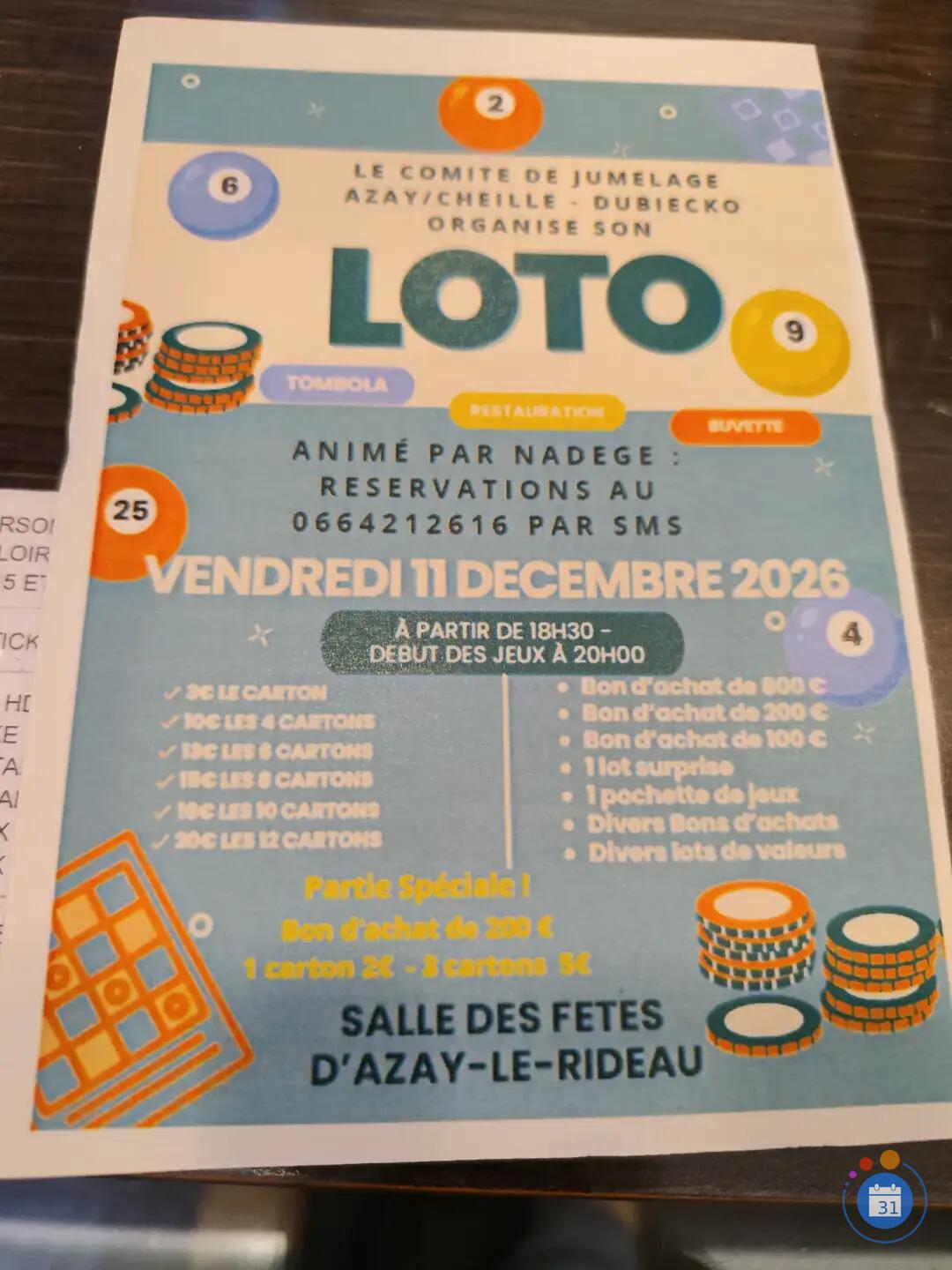 Image Super loto animé par nadege (photo 1)