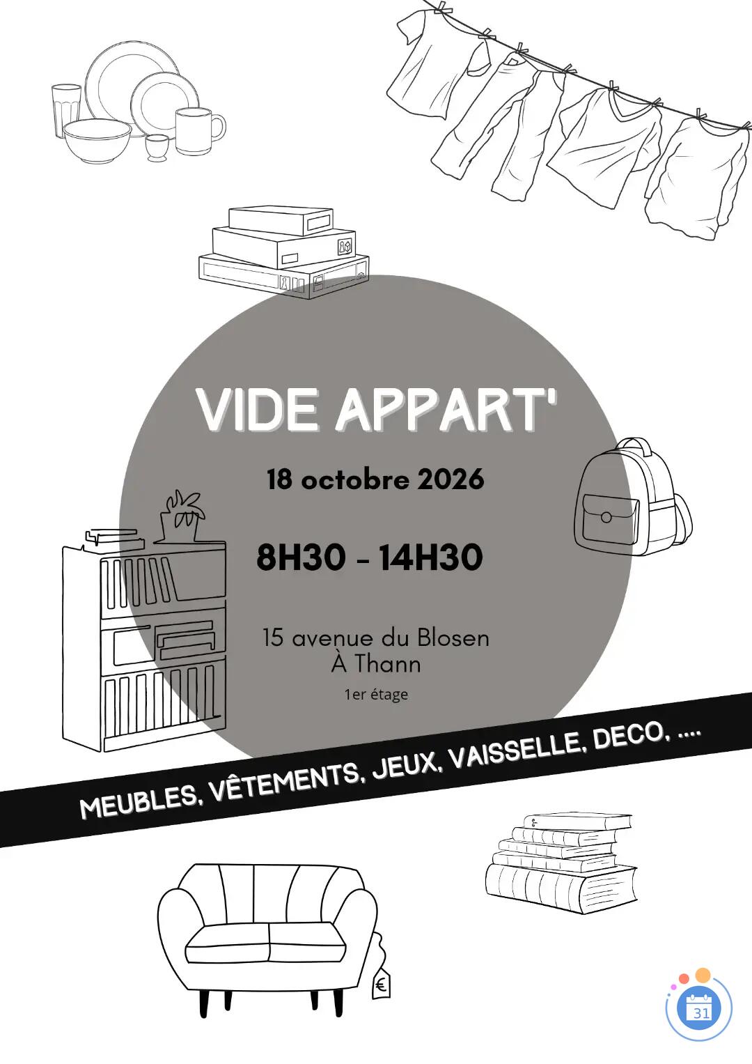 Image Vide Appartement (photo 1)