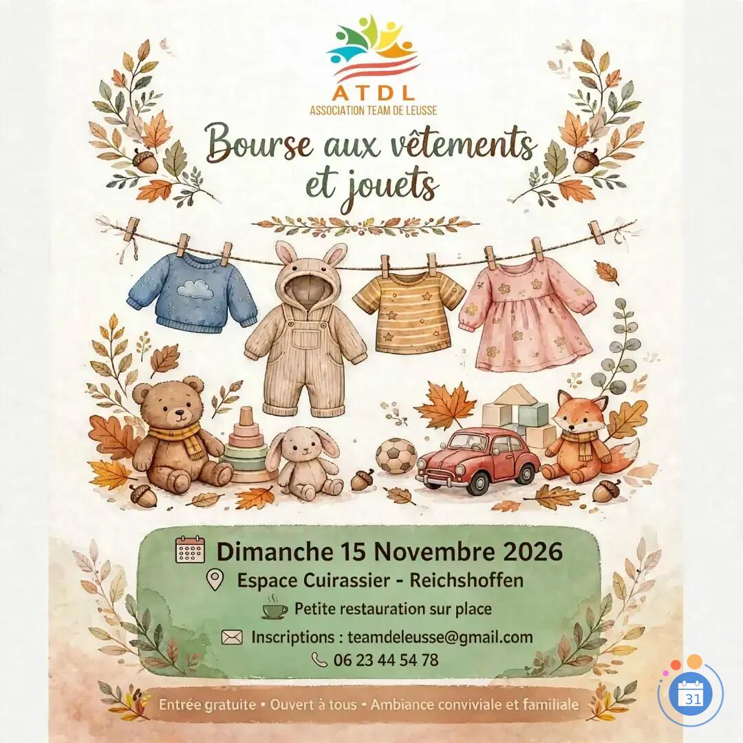 Image Bourse aux vêtements et jouets (photo 1)