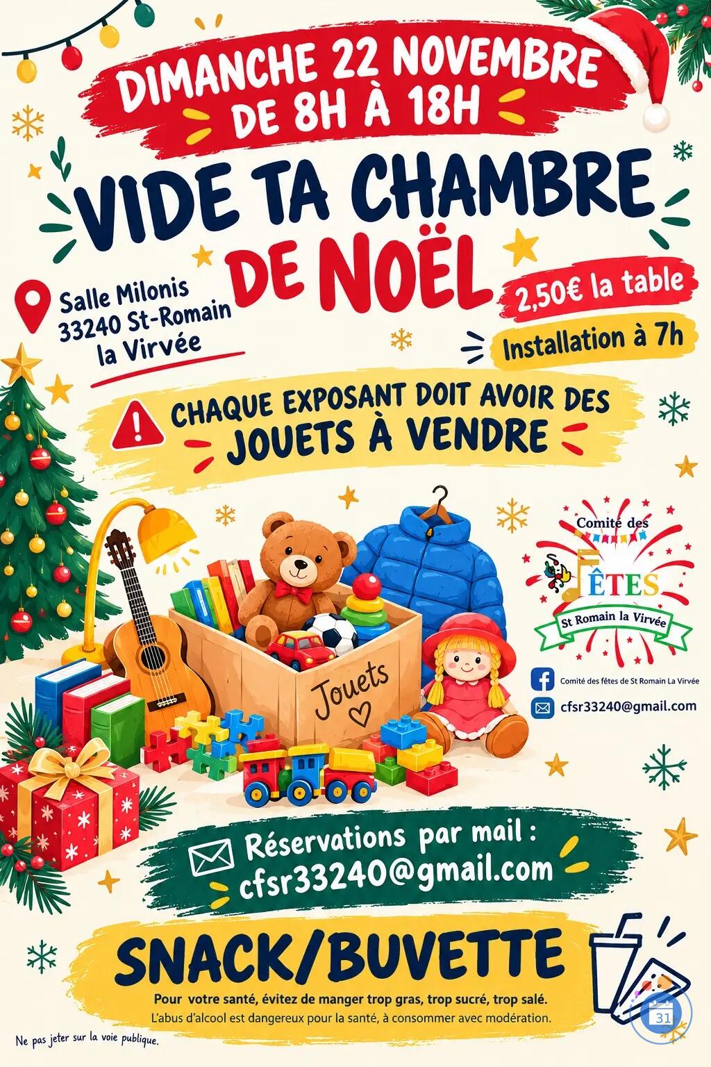 Image Vide ta chambre de Noël (photo 1)