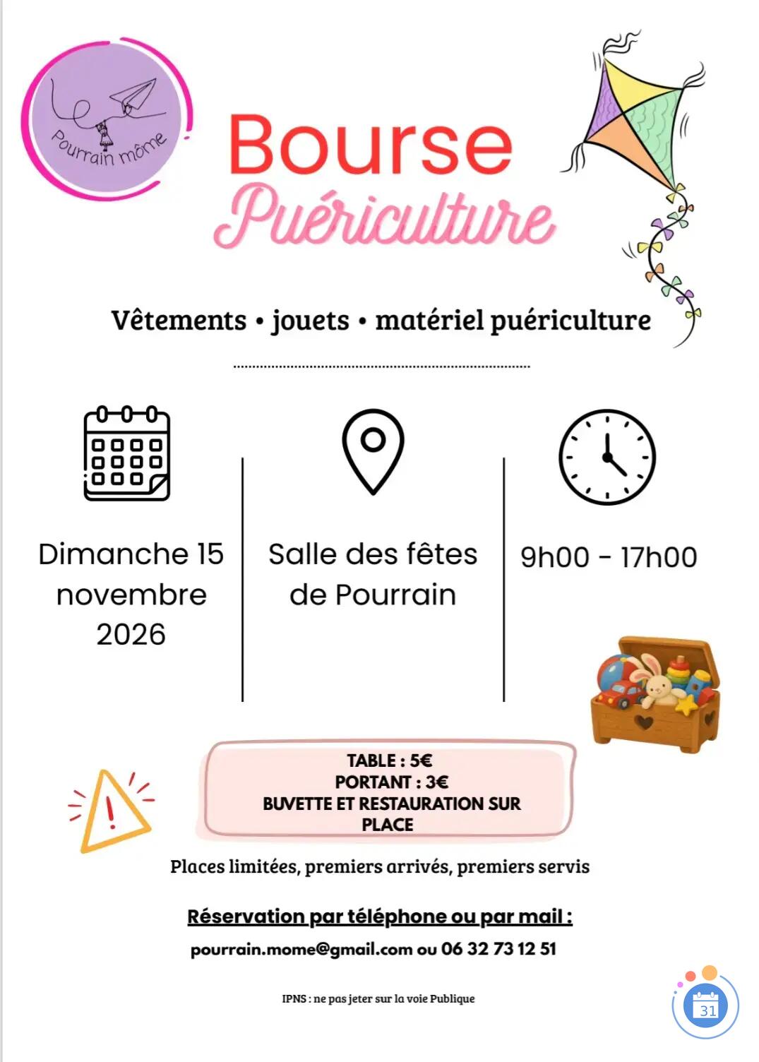Image Bourse puériculture (photo 1)
