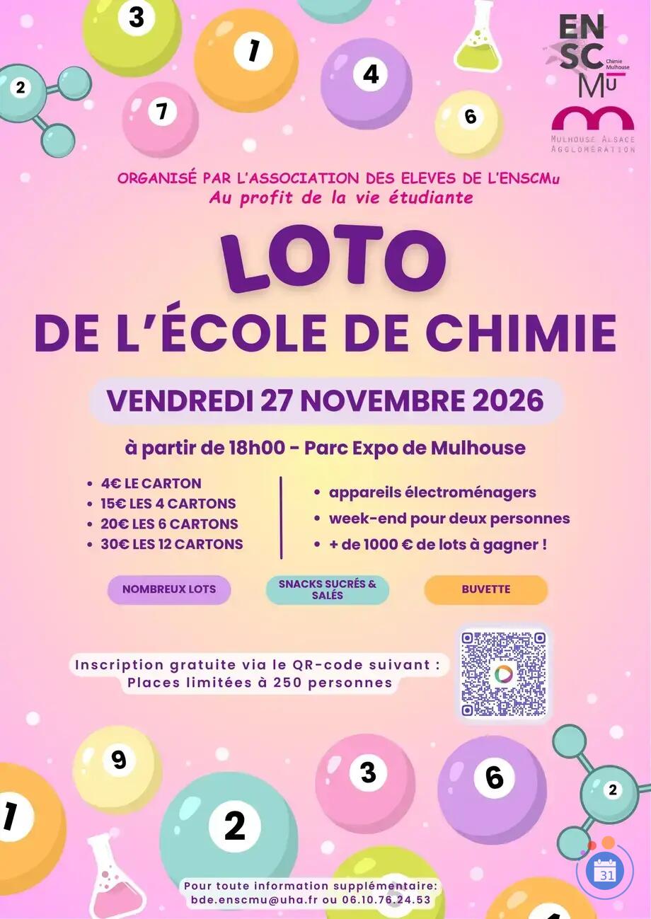 Image Loto de l'École Nationale Supérieure de Chimie de Mulhouse (photo 1)