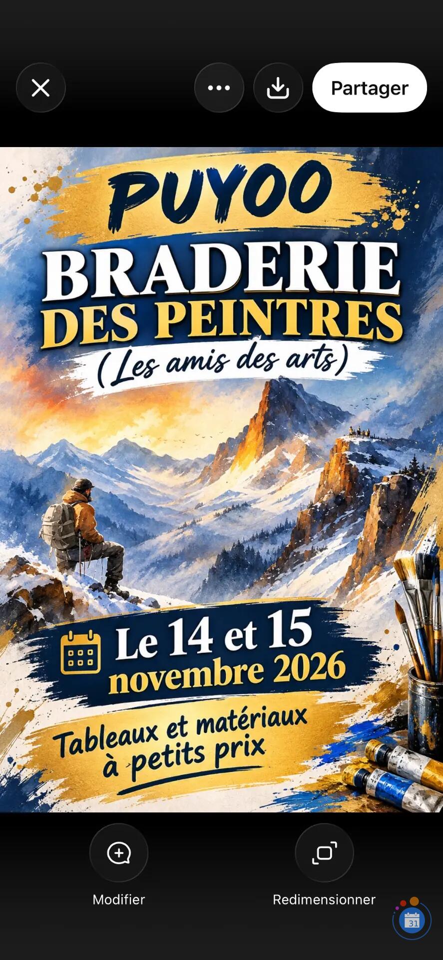 Image Braderie des peintres les amis des arts (photo 1)
