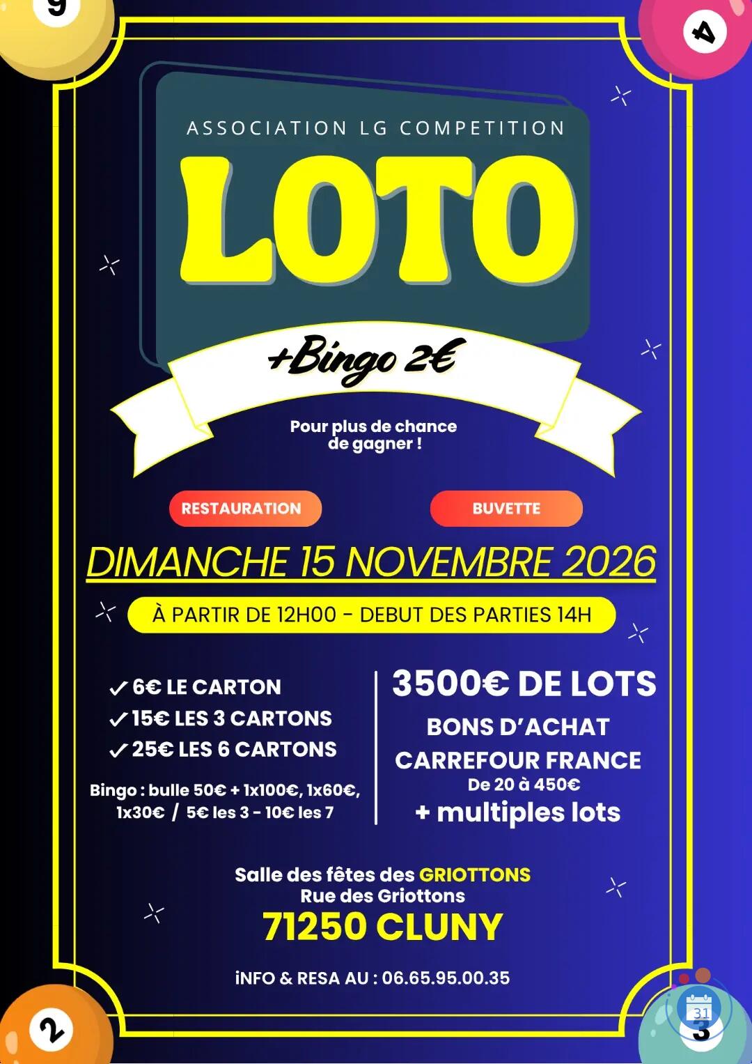 Image LOTO Cluny (photo 1)