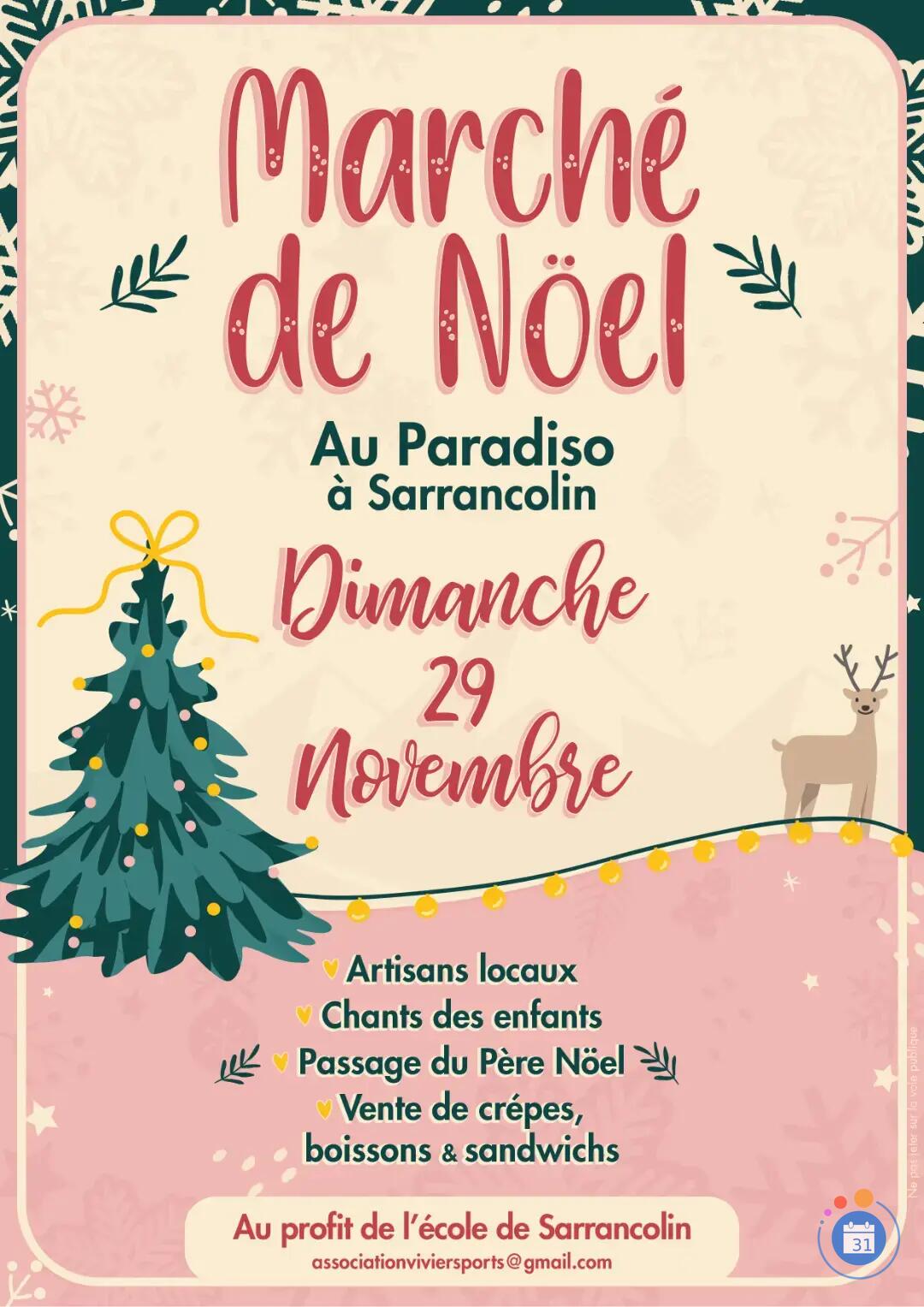 Image Marché de Noël au profit de l'école primaire (photo 1)