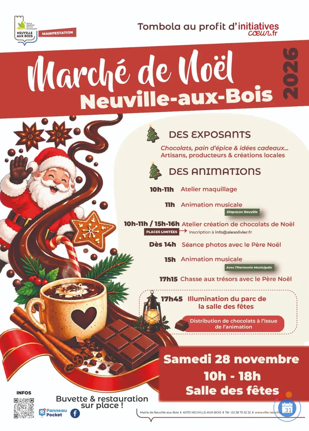 Image Marché de Noël - Neuville-aux-Bois (photo 1)