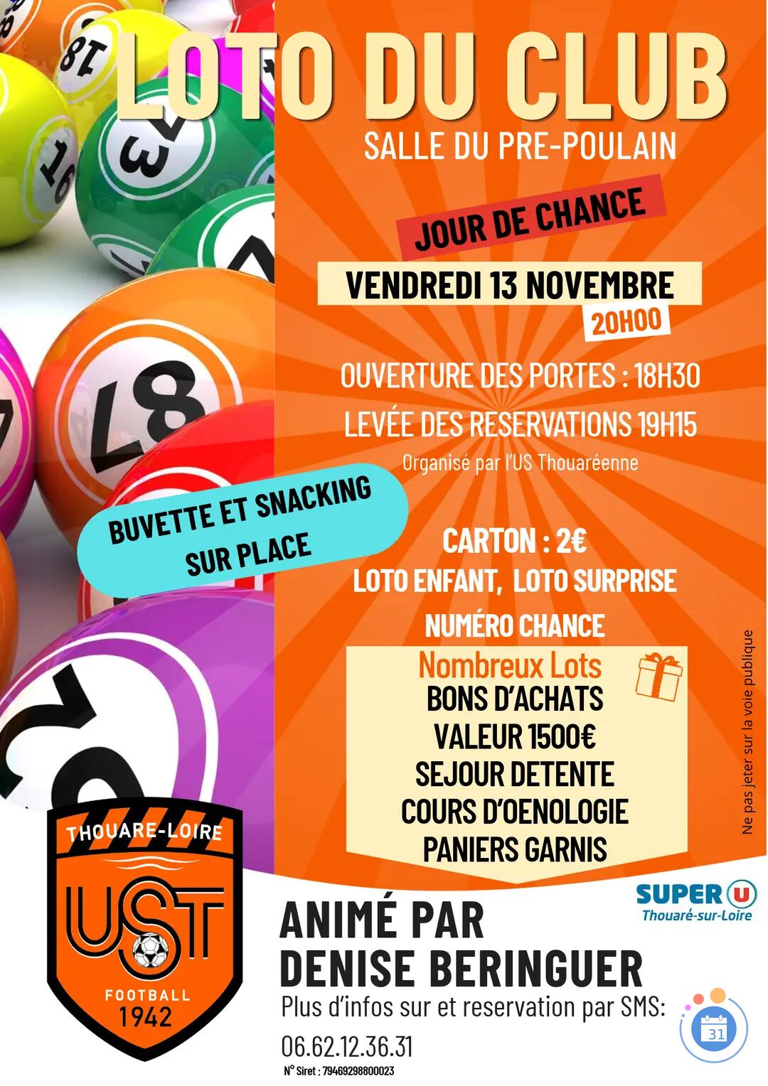 Image LOTO DU CLUB (photo 1)
