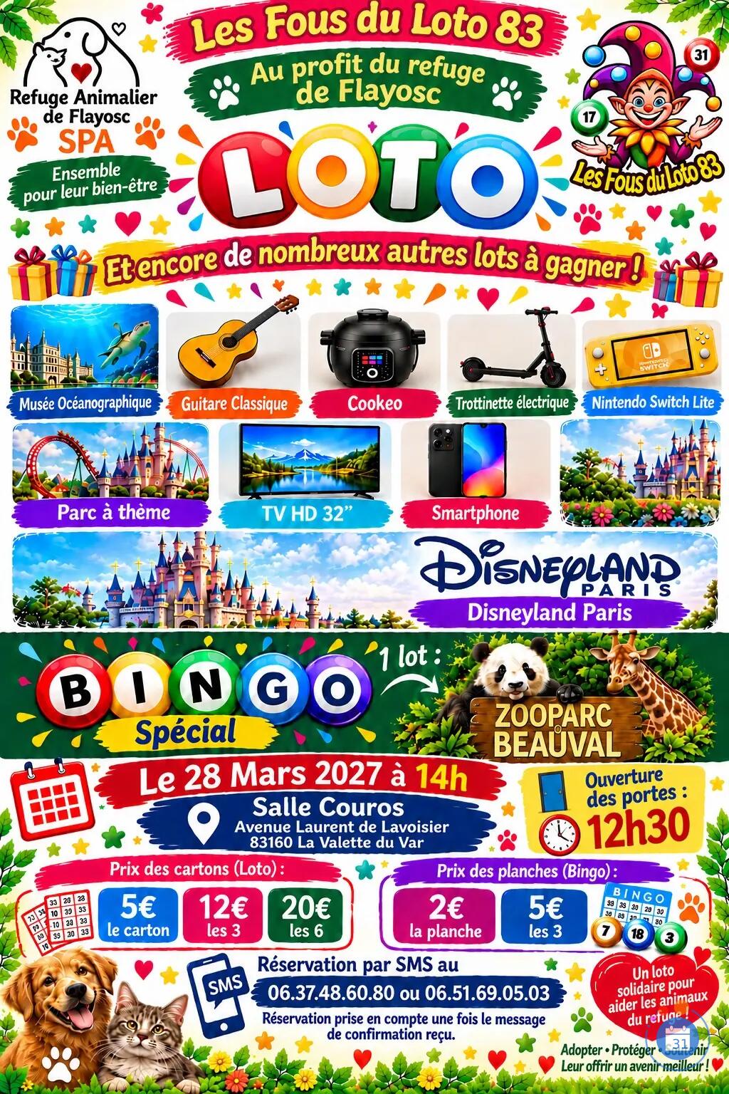 Image Grand Loto Solidaire - Les Fous du Loto 83 (photo 1)