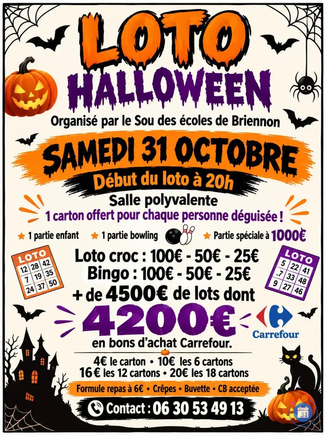 Image Loto d'Halloween (photo 1)