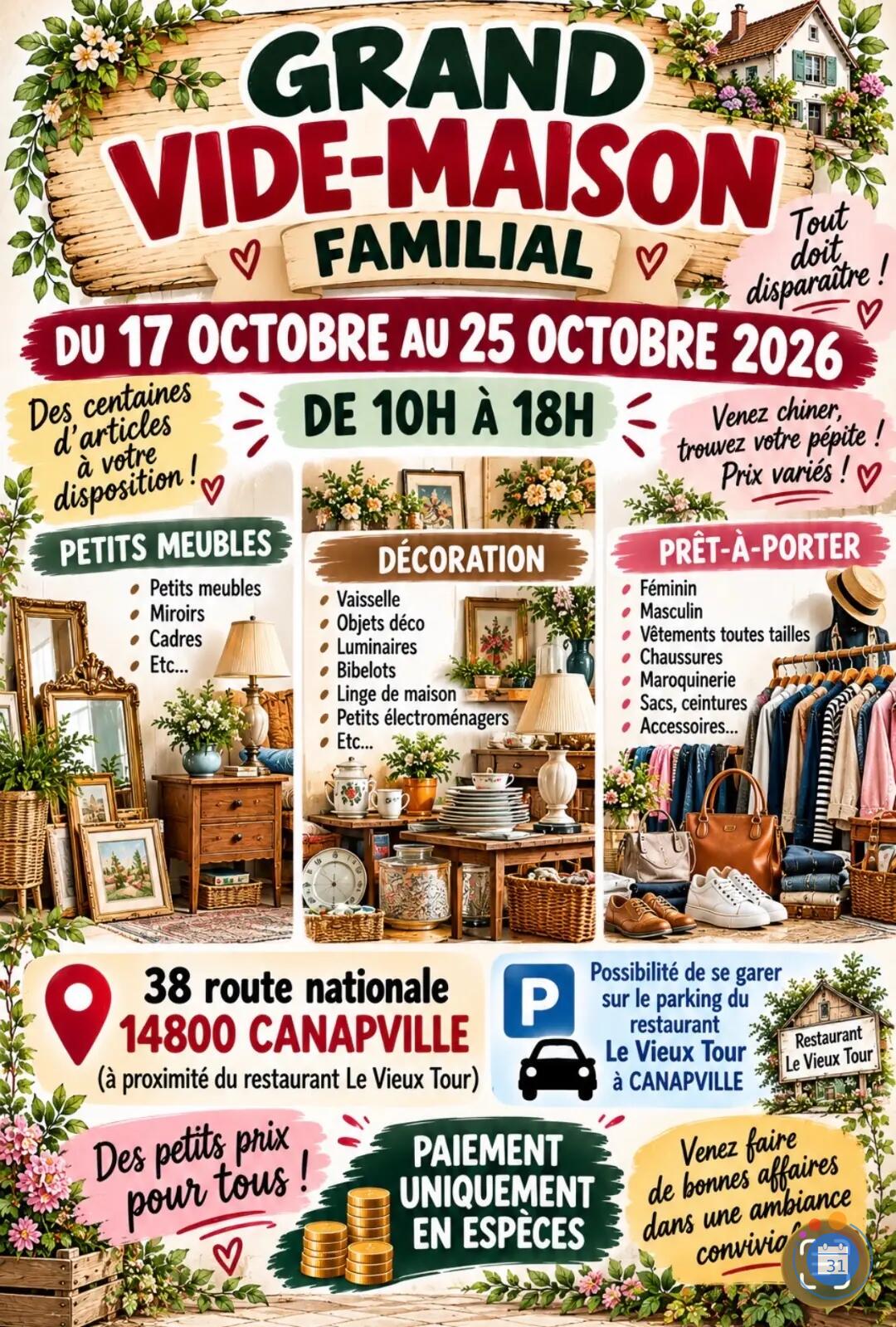 Image Grand vide maison familiale (photo 1)