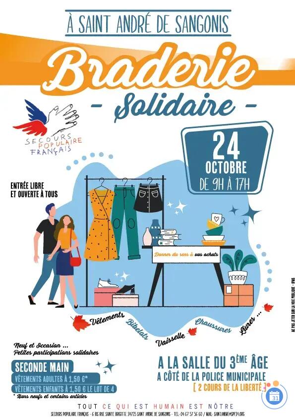 Image Braderie solidaire du Secours Populaire (photo 1)