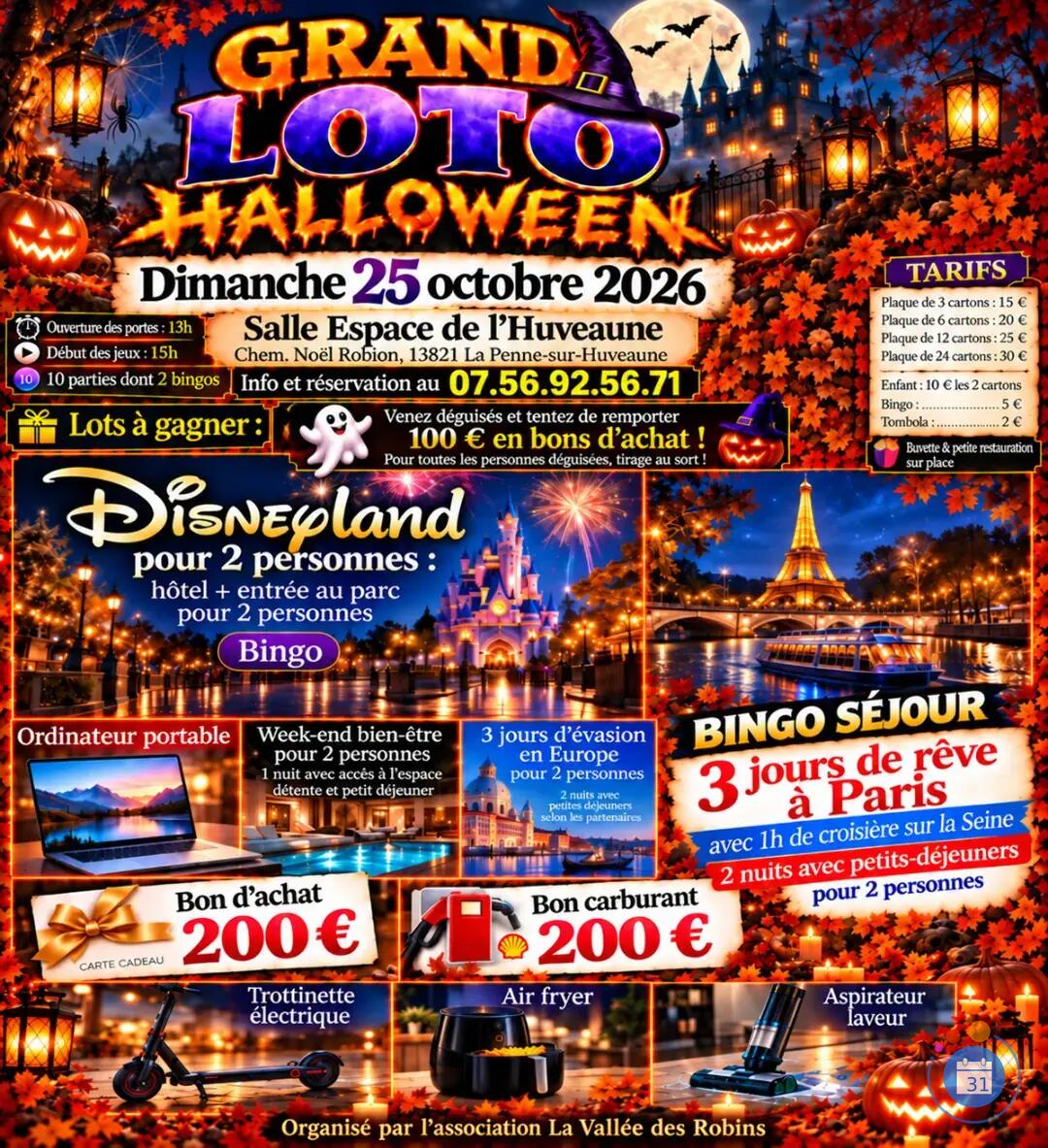 Image Grand Loto Halloween (photo 1)