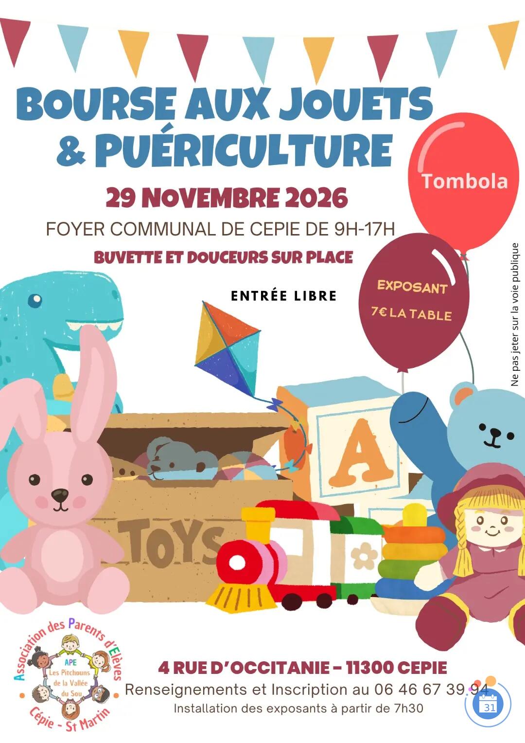Image Bourse aux jouets et puériculture (photo 1)