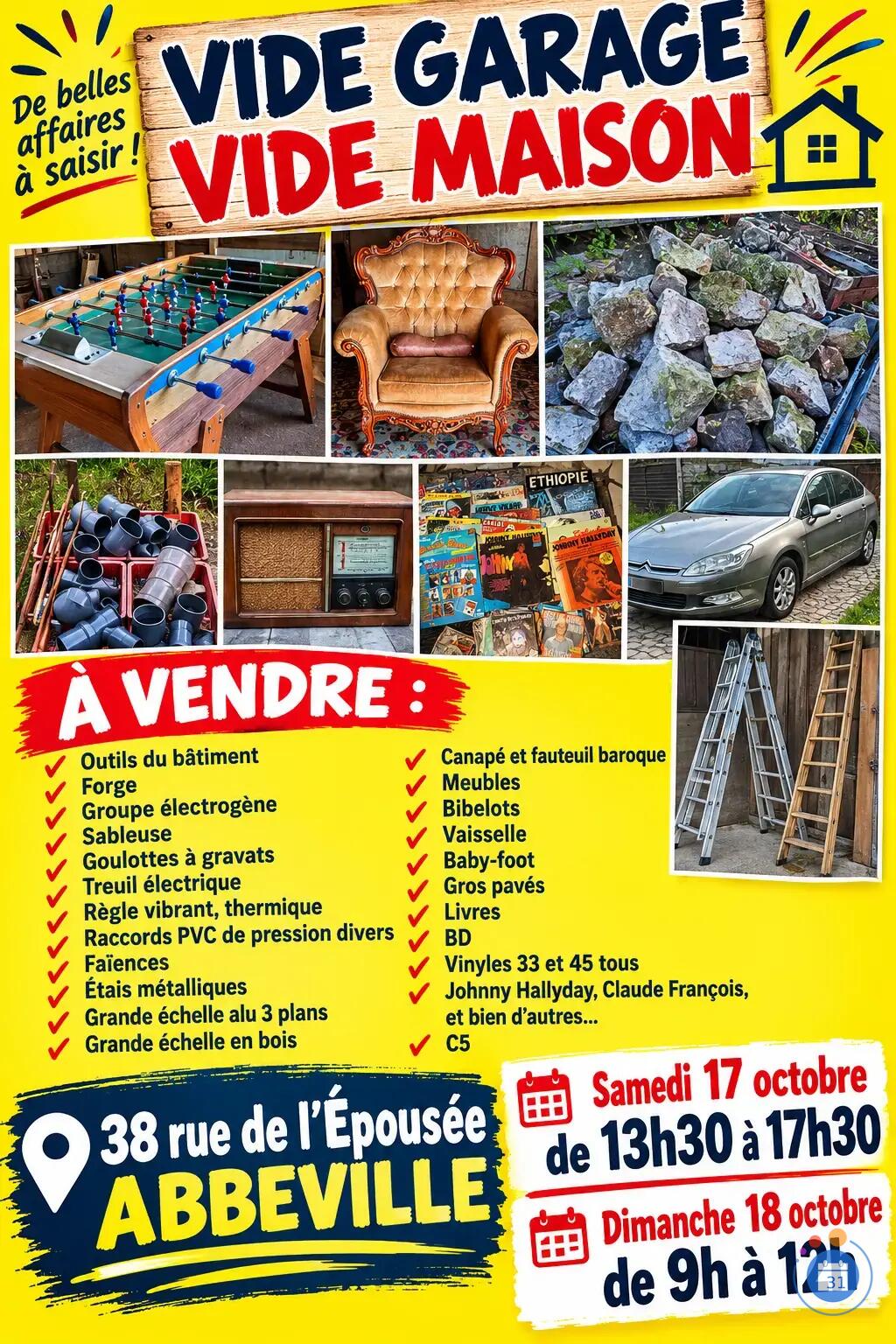 Image vide garage et vide maison (photo 1)