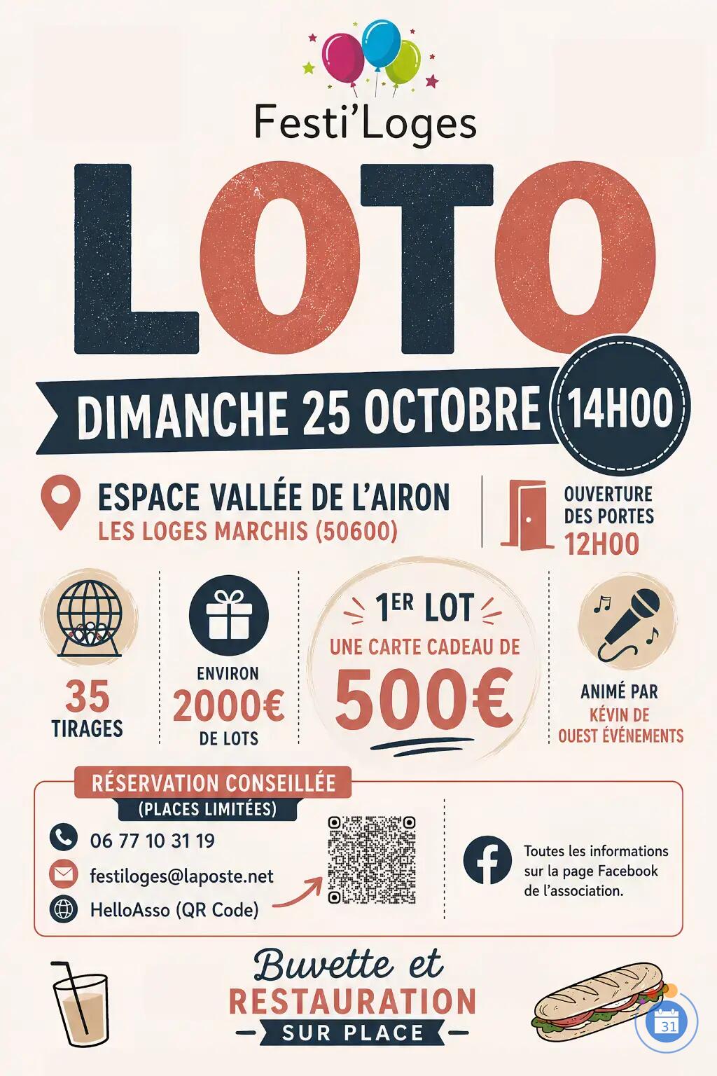 Image LOTO FESTI'Loges (photo 1)