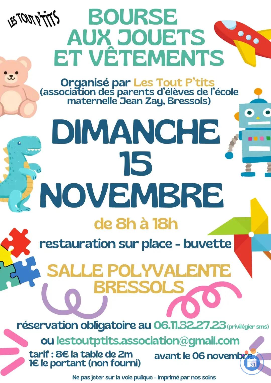 Image Bourse aux jouets puériculture (photo 1)