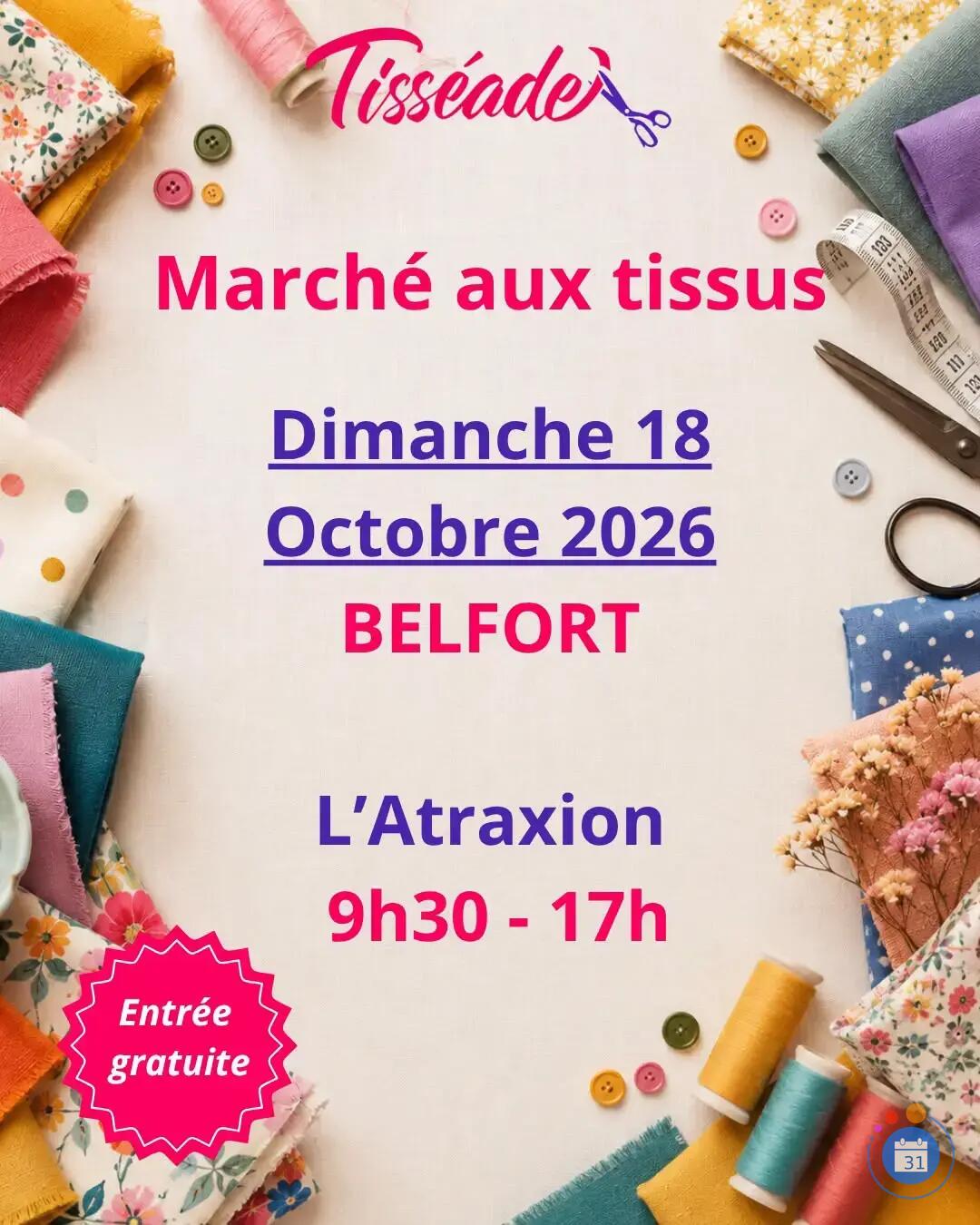 Image Marché aux Tissus et loisirs créatifs (photo 1)