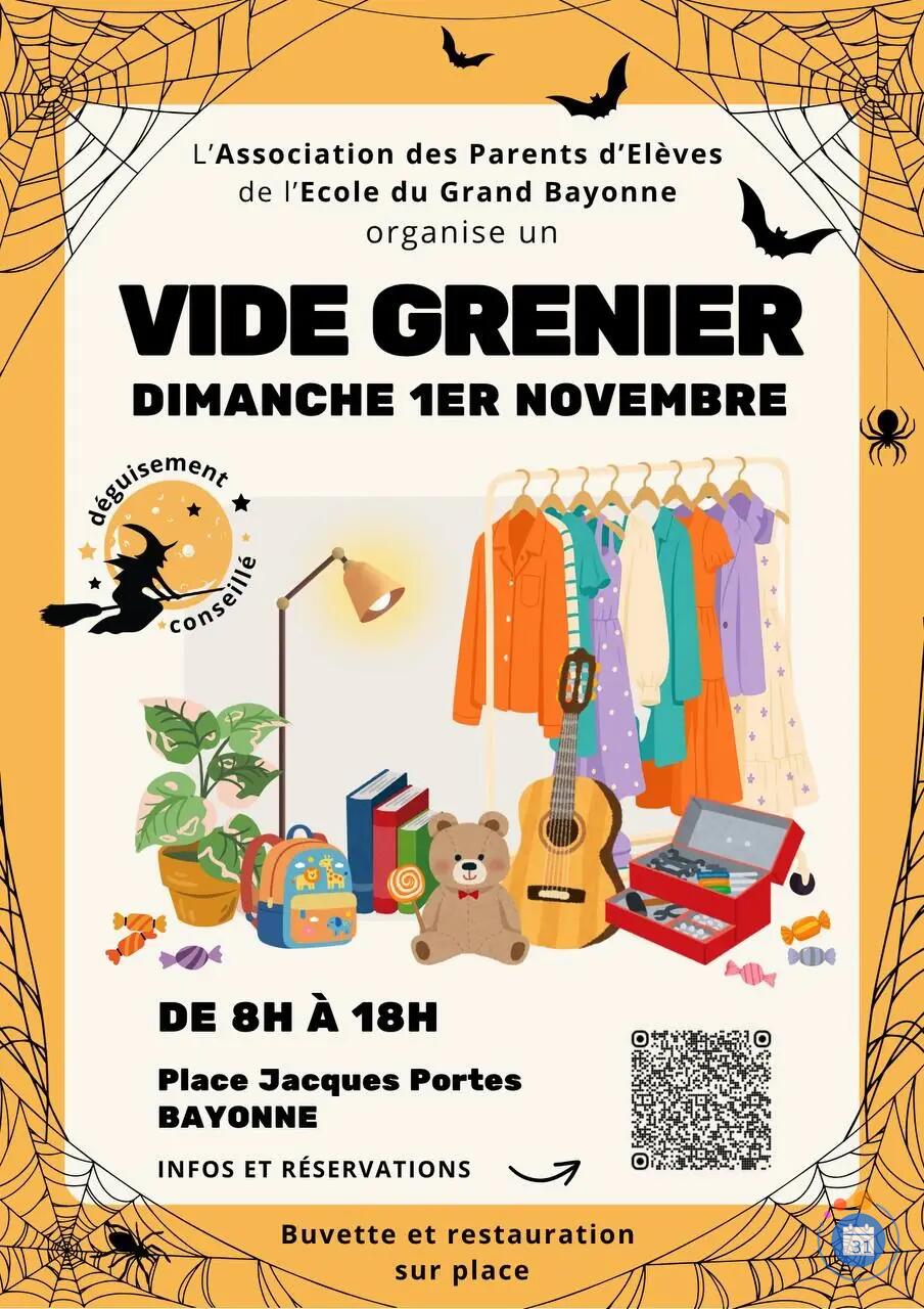 Image Grand vide-grenier place Jacques-Portes à Bayonne (photo 1)