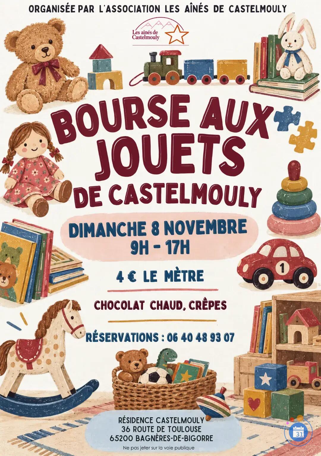 Image Bourse aux Jouets à Castelmouly (photo 1)