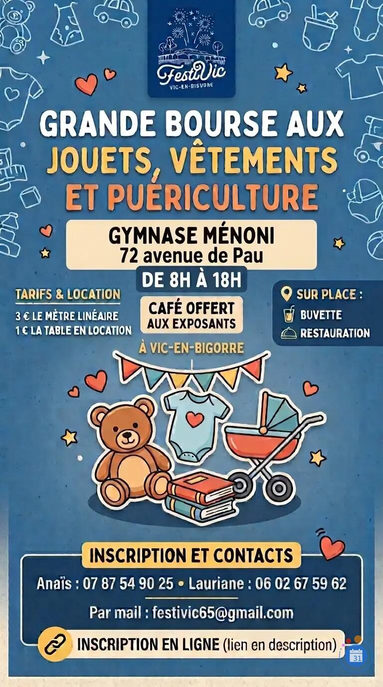 Image Bourses aux jouets, vêtements et puériculture. (photo 1)