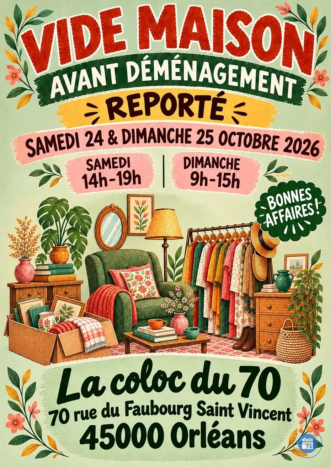 Image VIDE MAISON - LA COLOC DU 70 (photo 1)