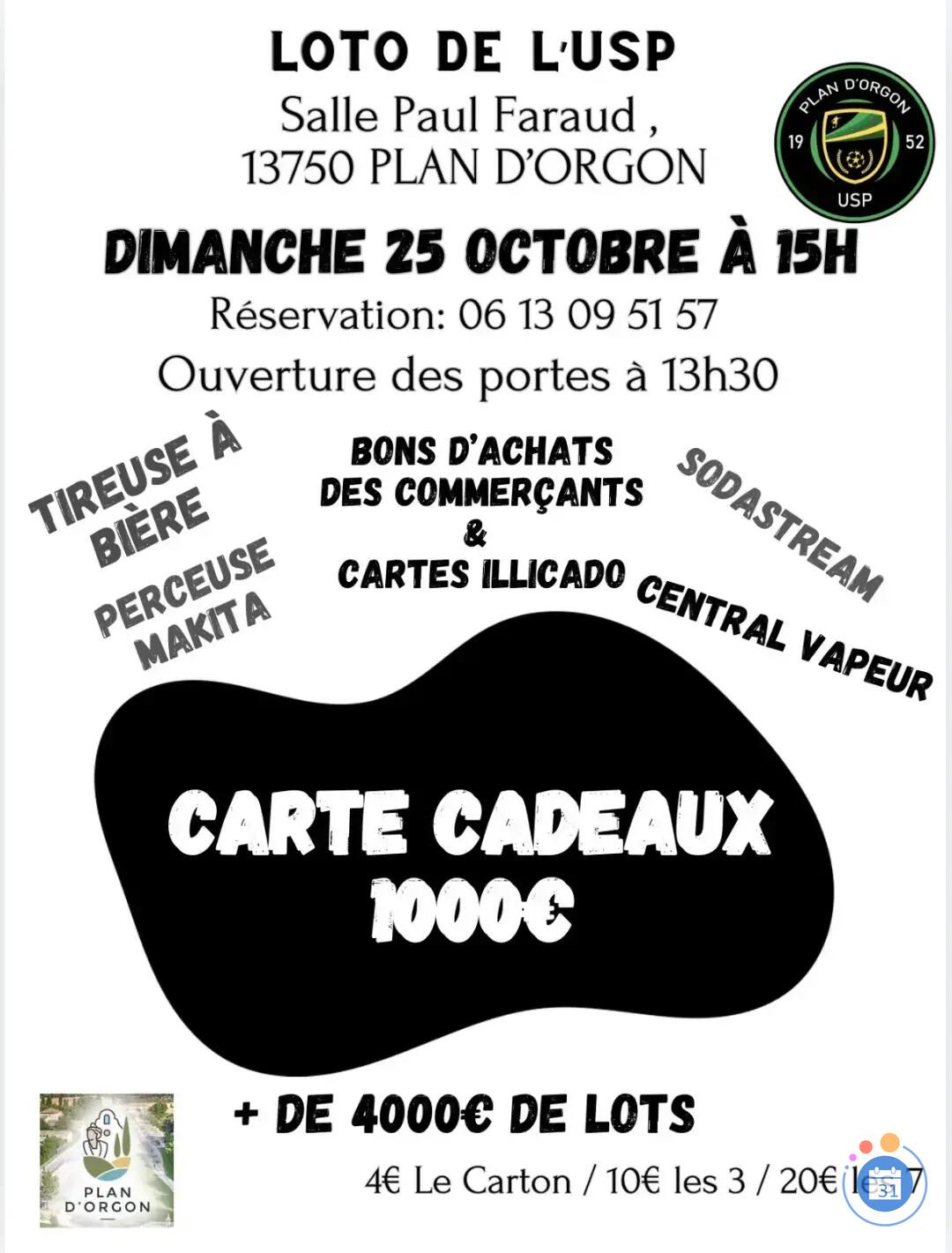 Image Loto USP PLAN D ORGON (photo 1)