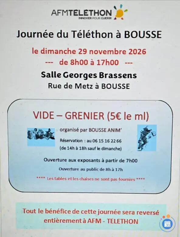 Image Vide-grenier du téléthon 2026 (photo 1)