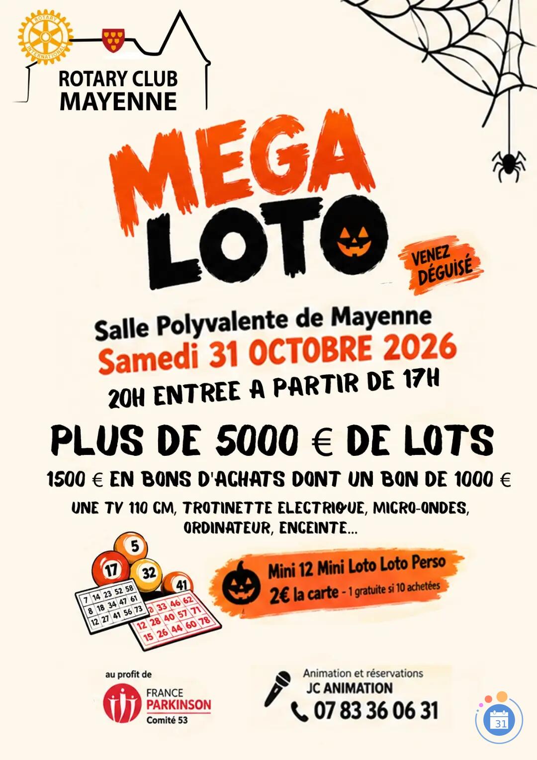 Image Loto 2026 du Rotary club de Mayenne (photo 1)