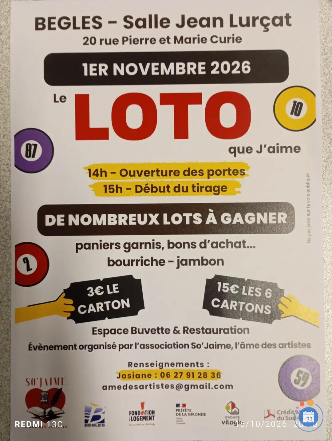 Image Le Loto Que J'aime (photo 1)