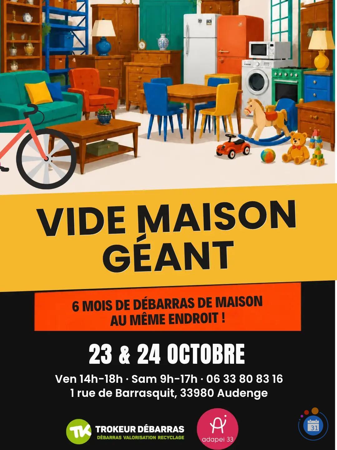 Image Vide Maison Géant - 6 mois de débarras au même endroit (photo 1)