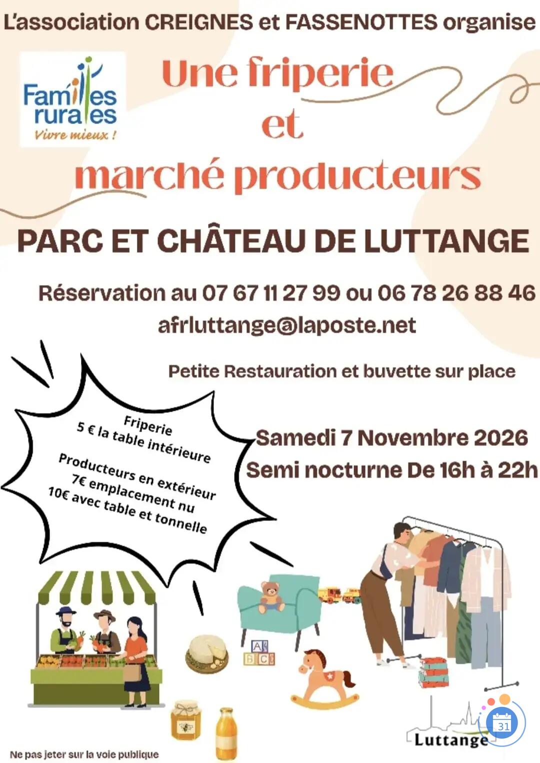 Image Vide dressing et marché producteurs locaux (photo 1)