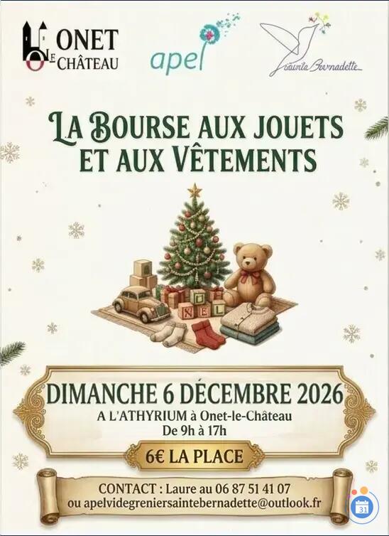 Image Bourse aux jouets et aux vêtements d'enfants (photo 1)