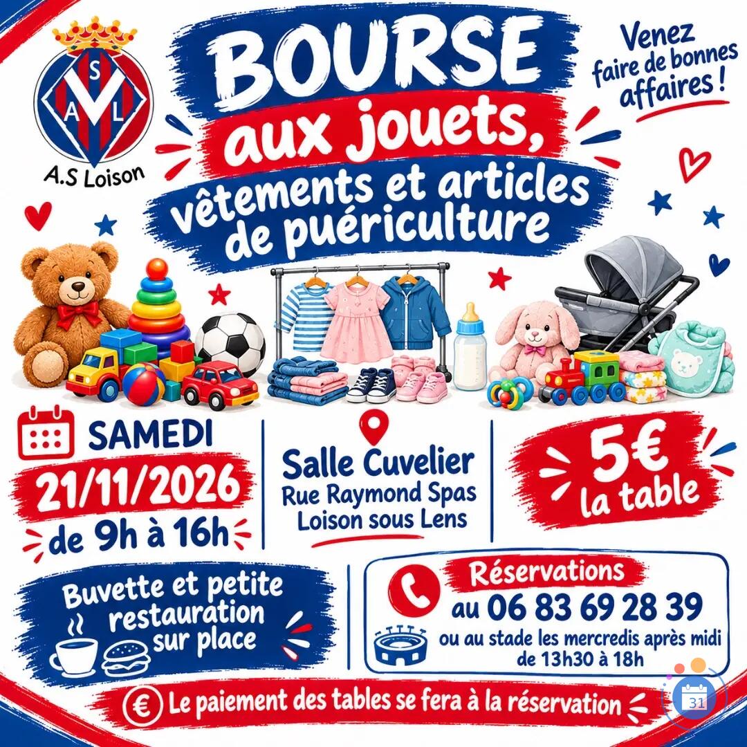 Image Bourse aux jouets, vêtements et puériculture (photo 1)