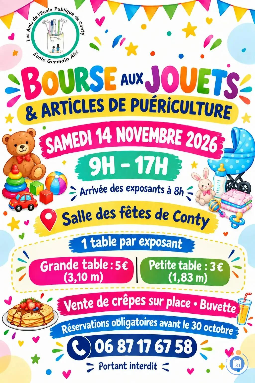 Image Bourse aux jouets et articles de puériculture (photo 1)