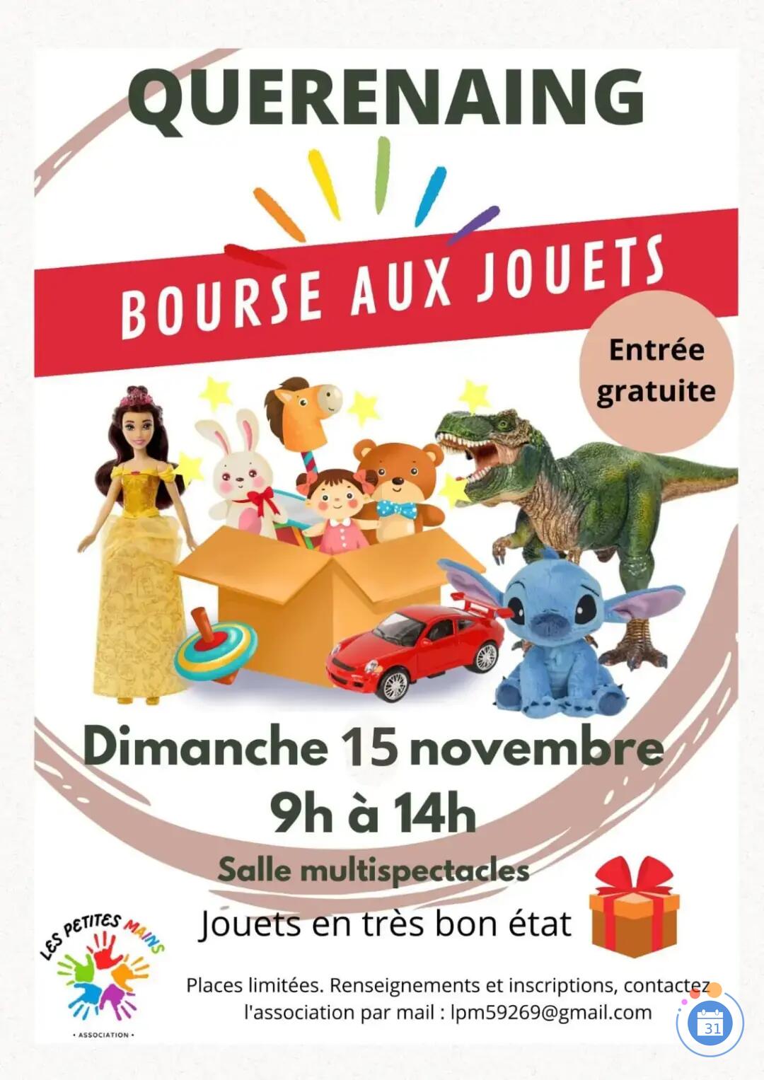 Image Bourse aux jouets de Quérénaing (photo 1)