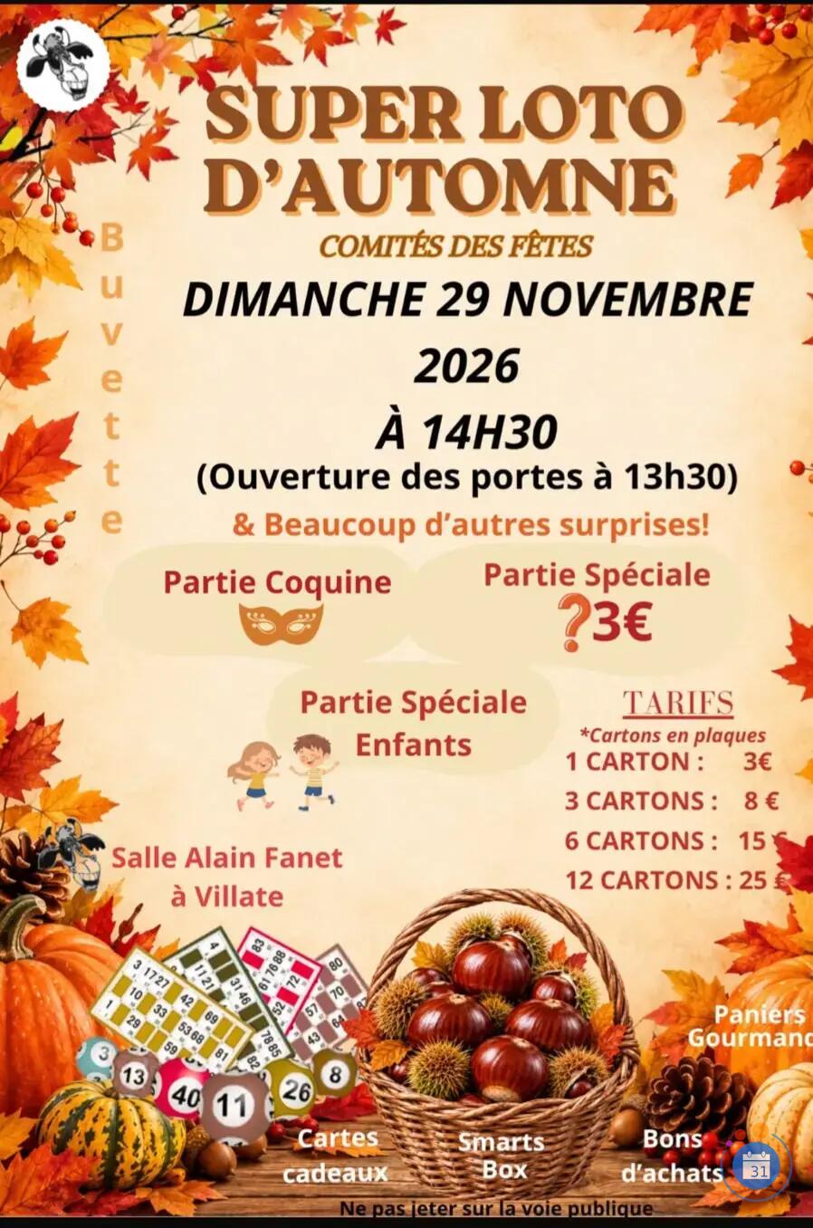 Image Super Loto d'Automne (photo 1)