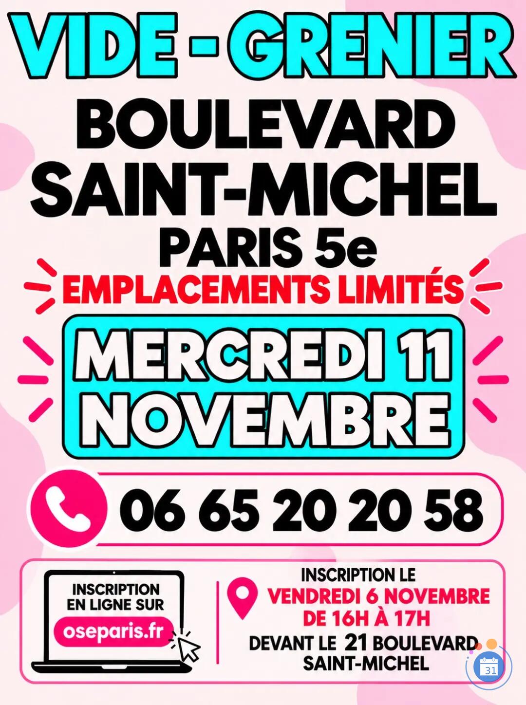 Image Vide - Grenier Bld Saint Michel Paris 5eme (photo 1)